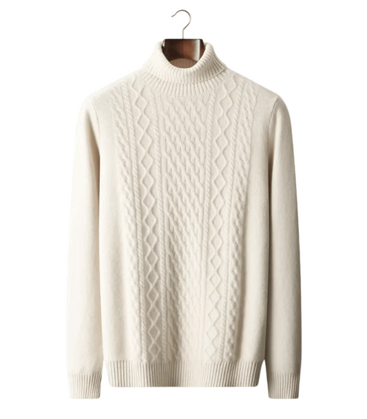 PURE EXTRA - FINE MERINO WOOL WINTERTIME ROLLNECK - LORMIER - 