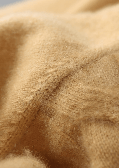 PURE MERINO WOOL CABLE CREWNECK - LORMIER - 