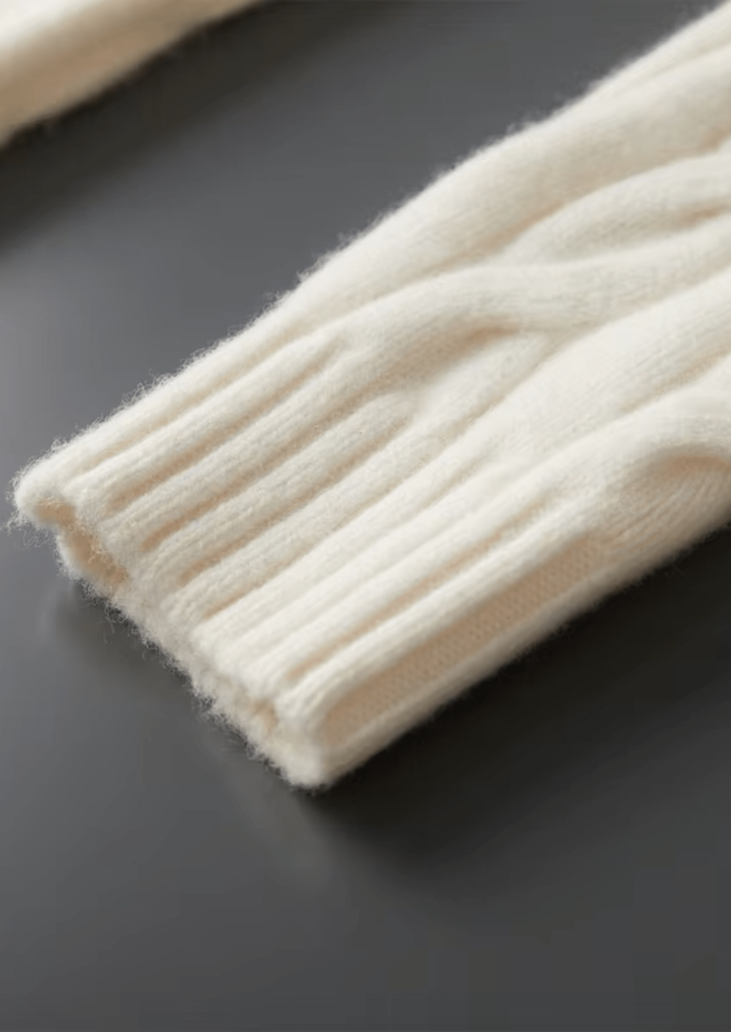 PURE MERINO WOOL DUAL - ZIP CABLE CARDIGAN - LORMIER - 