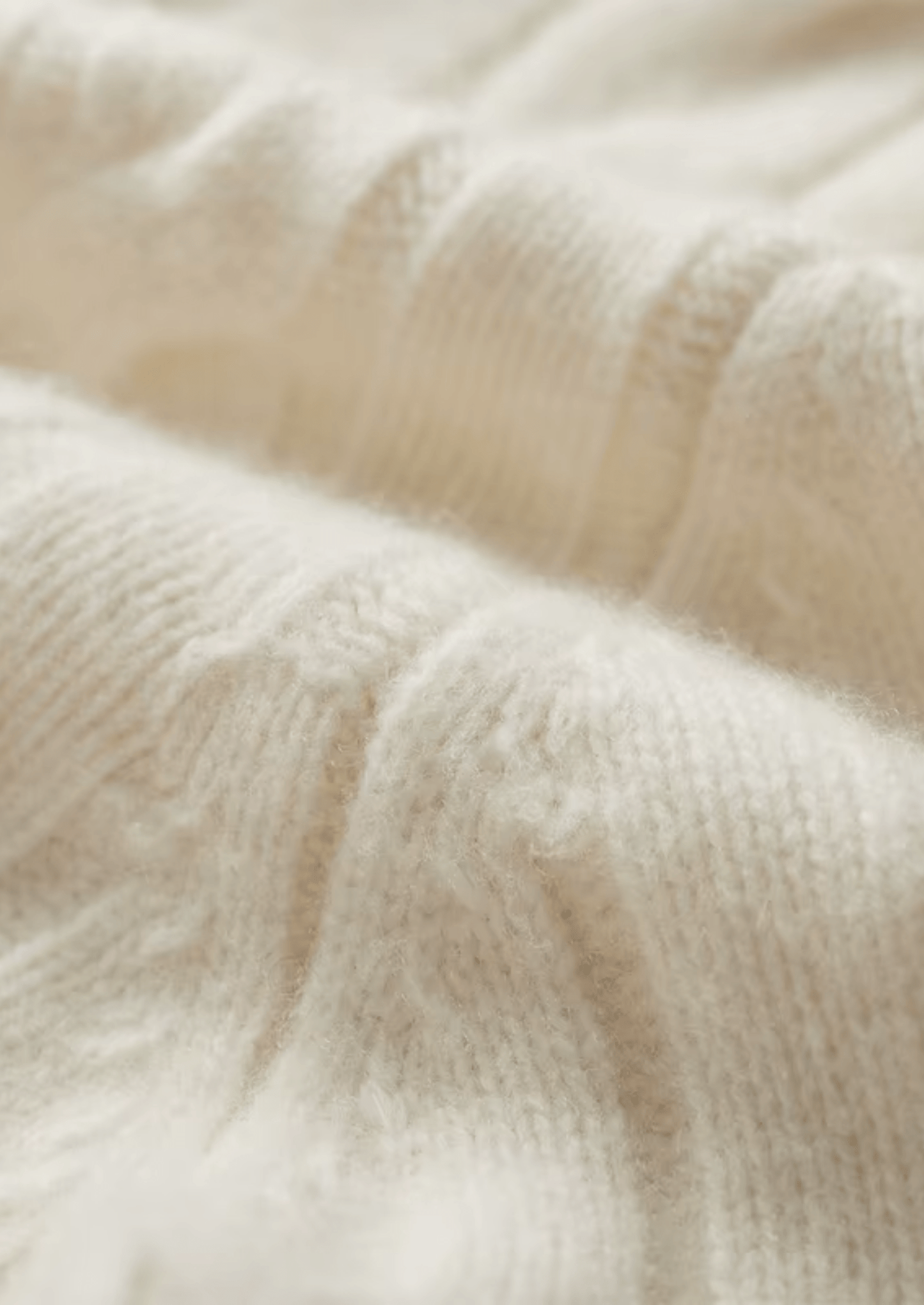 PURE MERINO WOOL DUAL - ZIP CABLE CARDIGAN - LORMIER - 