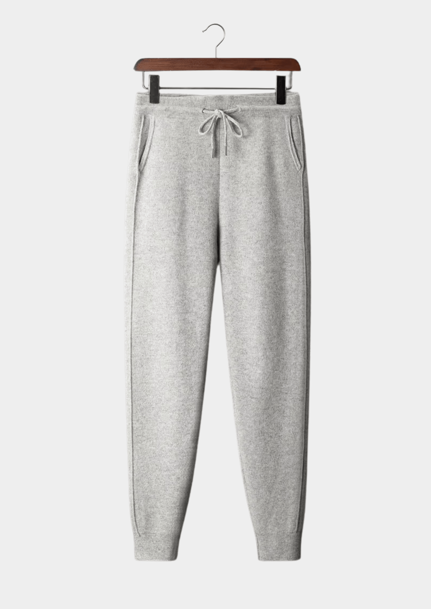PURE MERINO WOOL LEISURE JOGGERS - LORMIER - 