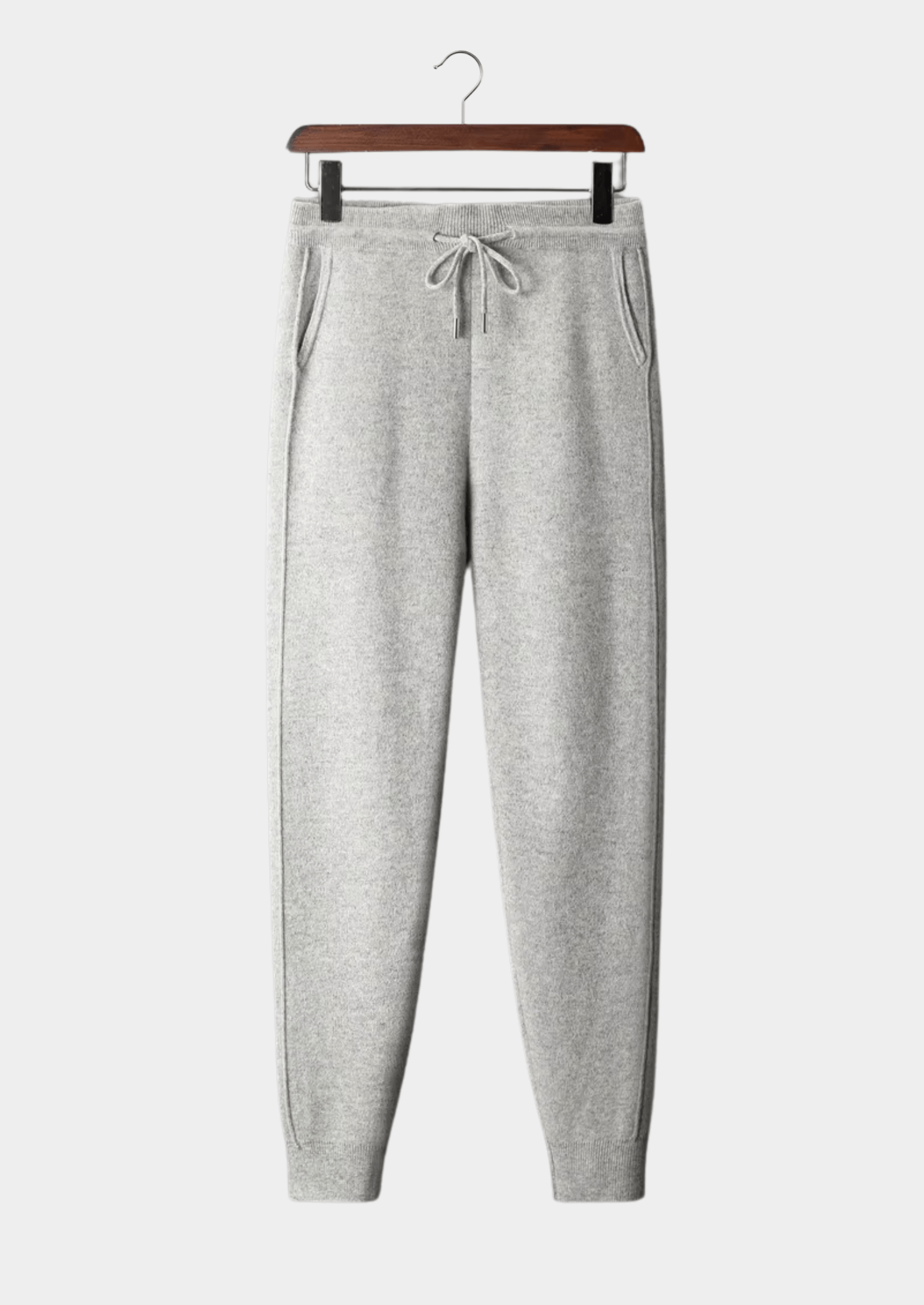 PURE MERINO WOOL LEISURE JOGGERS - LORMIER - 