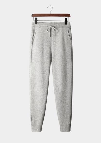 PURE MERINO WOOL LEISURE JOGGERS - LORMIER - 
