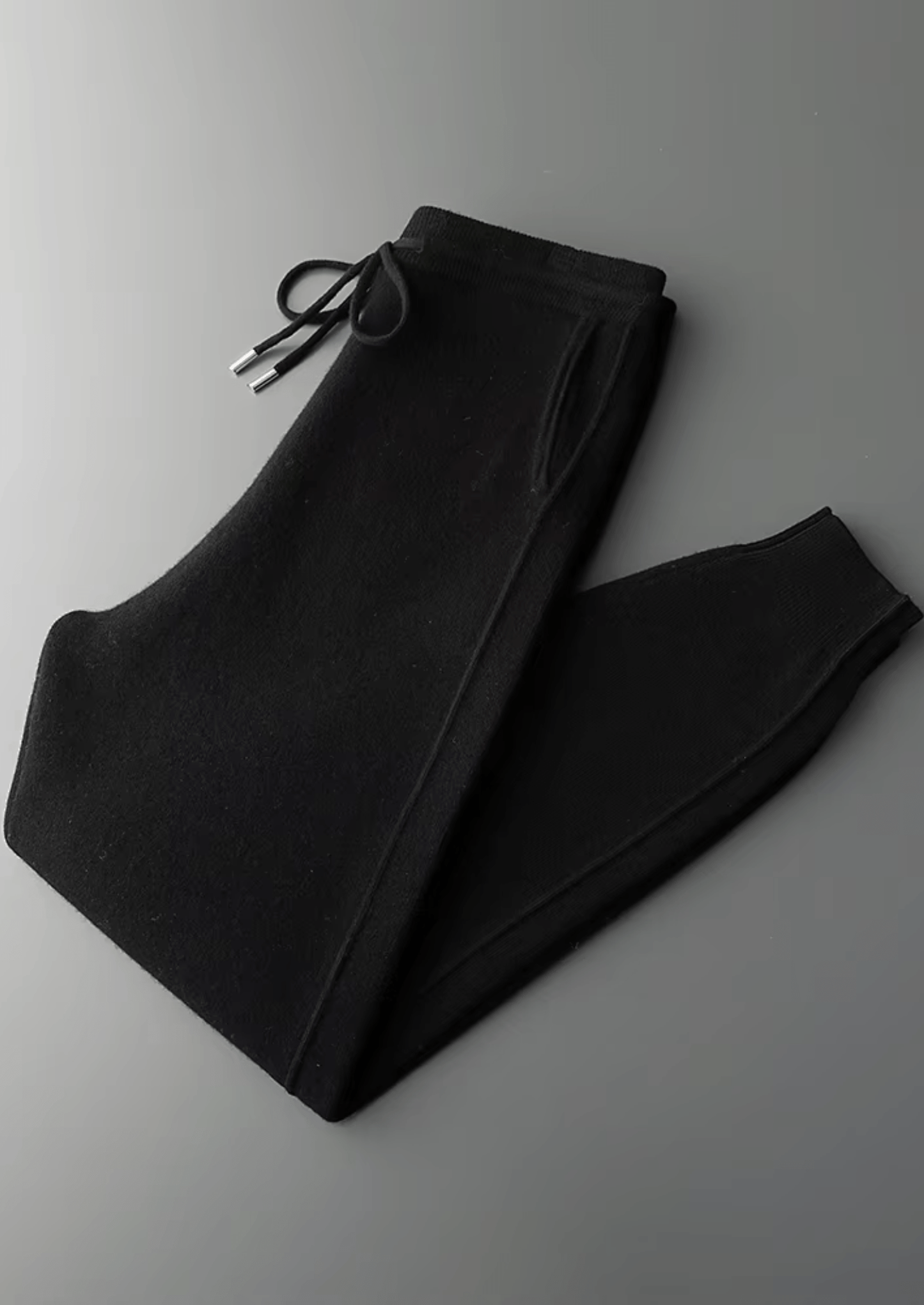PURE MERINO WOOL LEISURE JOGGERS - LORMIER - 