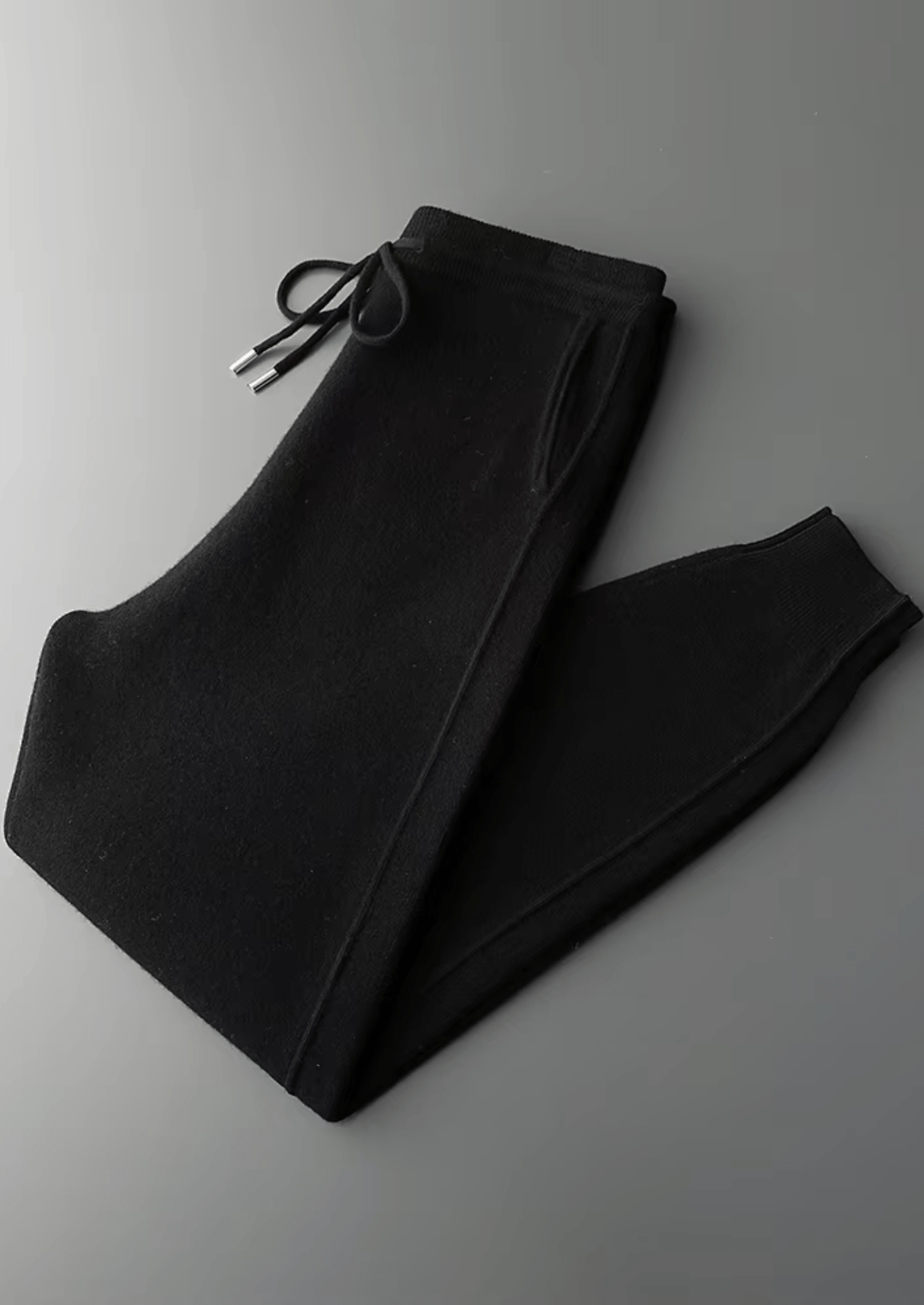 PURE MERINO WOOL LEISURE JOGGERS - LORMIER - 