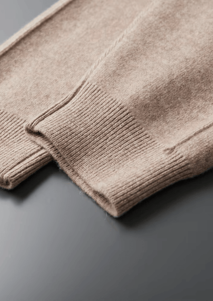PURE MERINO WOOL LEISURE JOGGERS - LORMIER - 