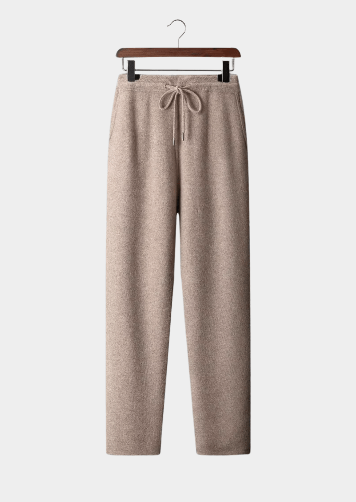 PURE MERINO WOOL LEISURE TROUSERS - LORMIER - 