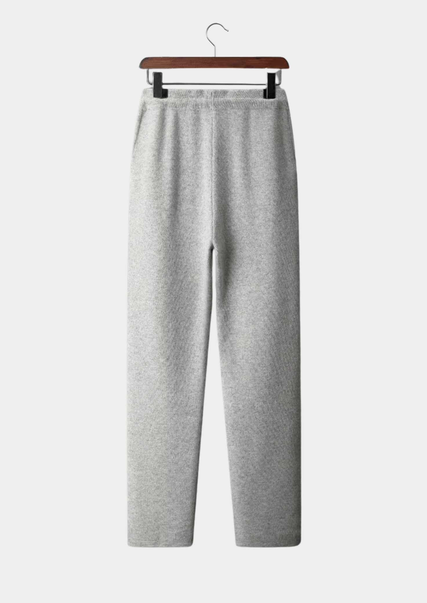 PURE MERINO WOOL LEISURE TROUSERS - LORMIER - 