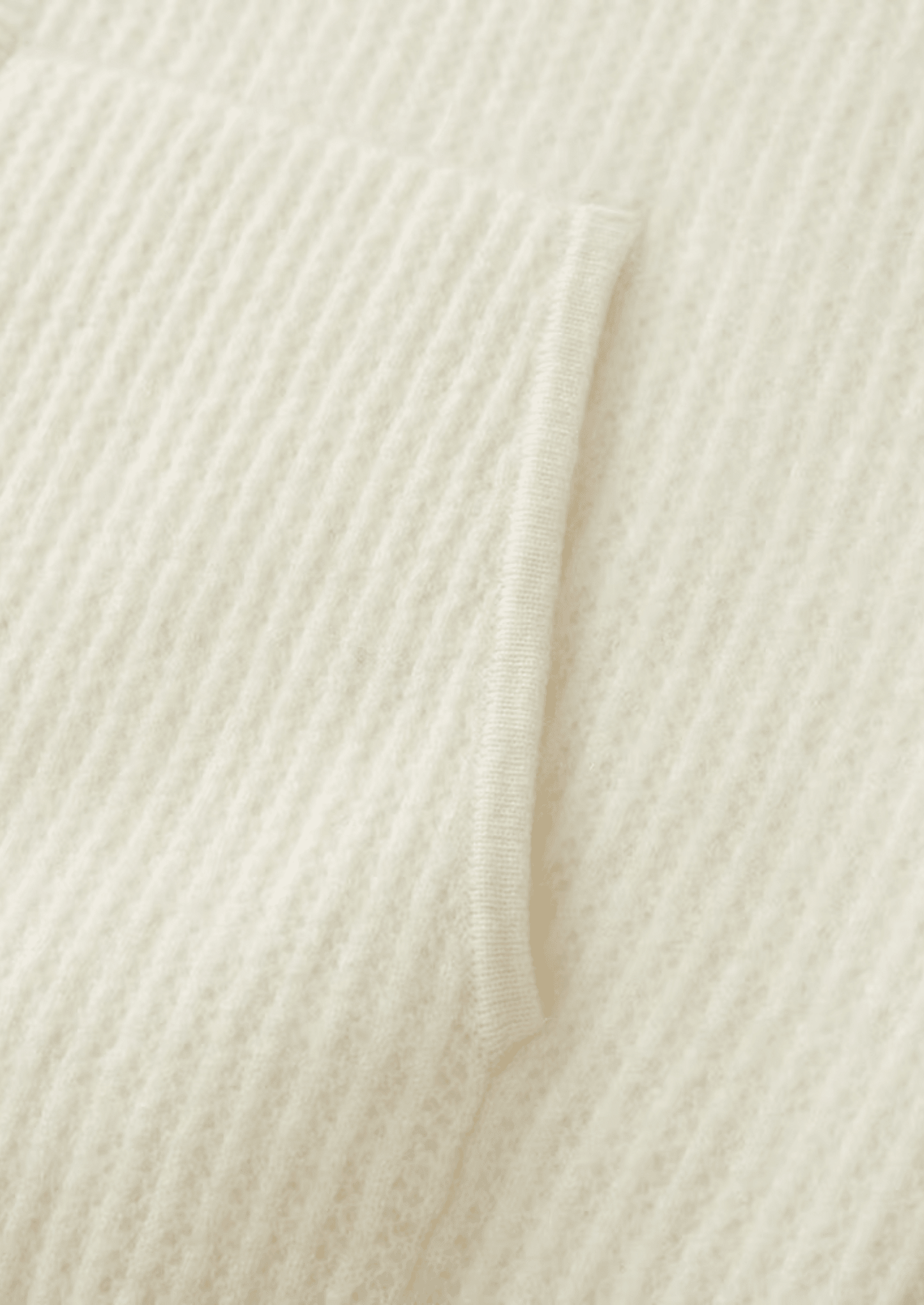 PURE MERINO WOOL RIBBED ZIPPER HOODIE - LORMIER - 