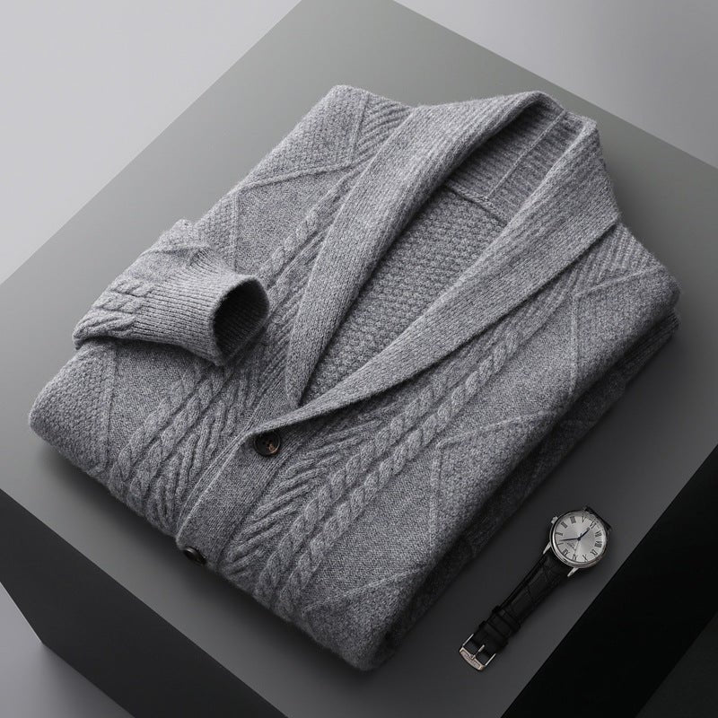 REGENCY - MERINO CARDIGAN - LORMIER - 