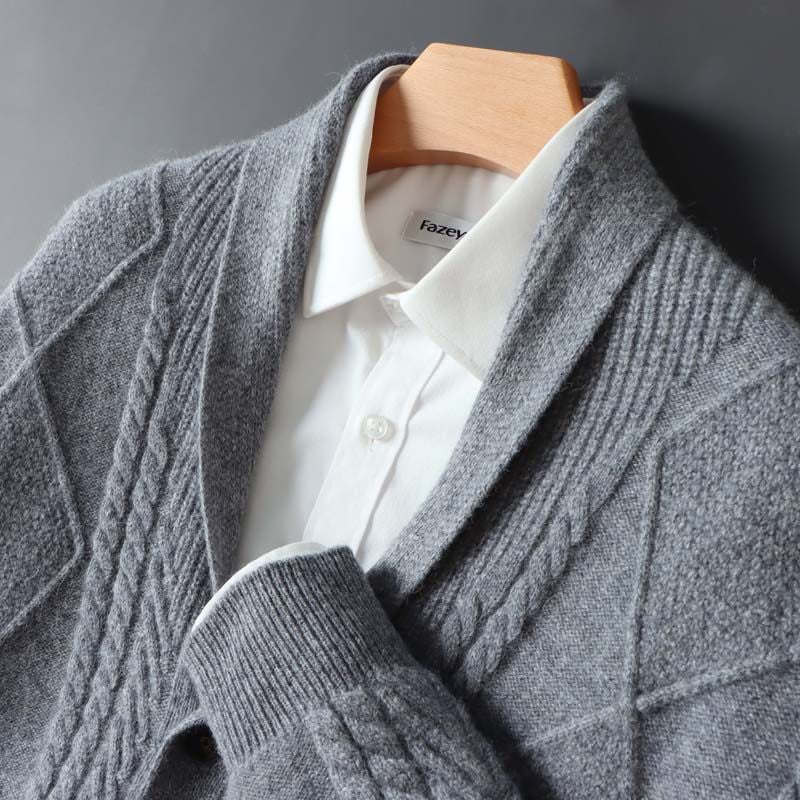 REGENCY - MERINO CARDIGAN - LORMIER - 