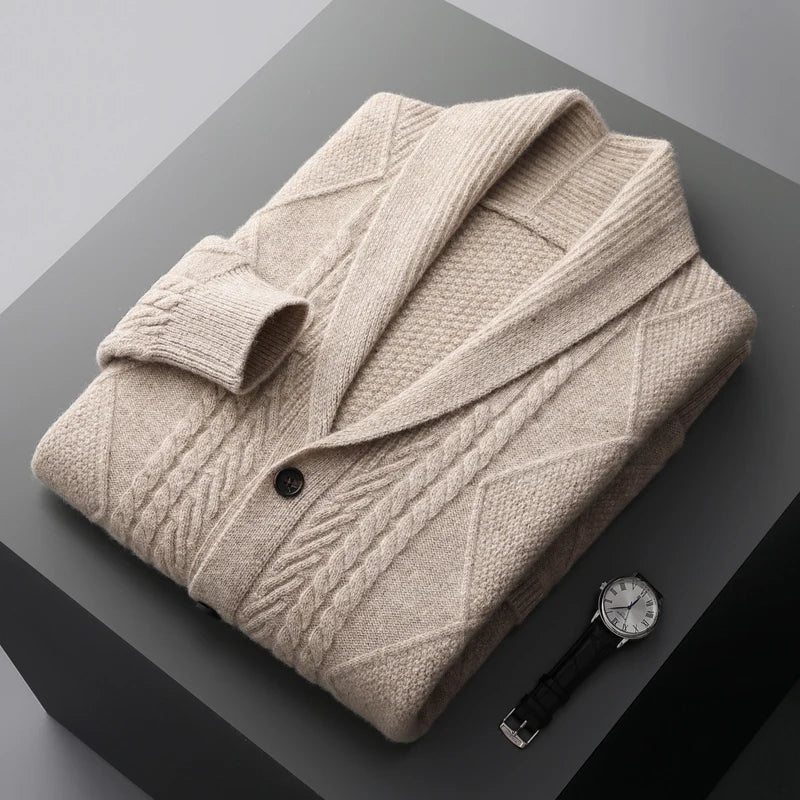 REGENCY - MERINO CARDIGAN - LORMIER - 