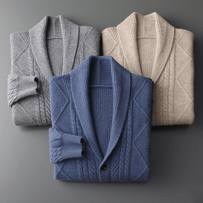 REGENCY - MERINO CARDIGAN - LORMIER - 