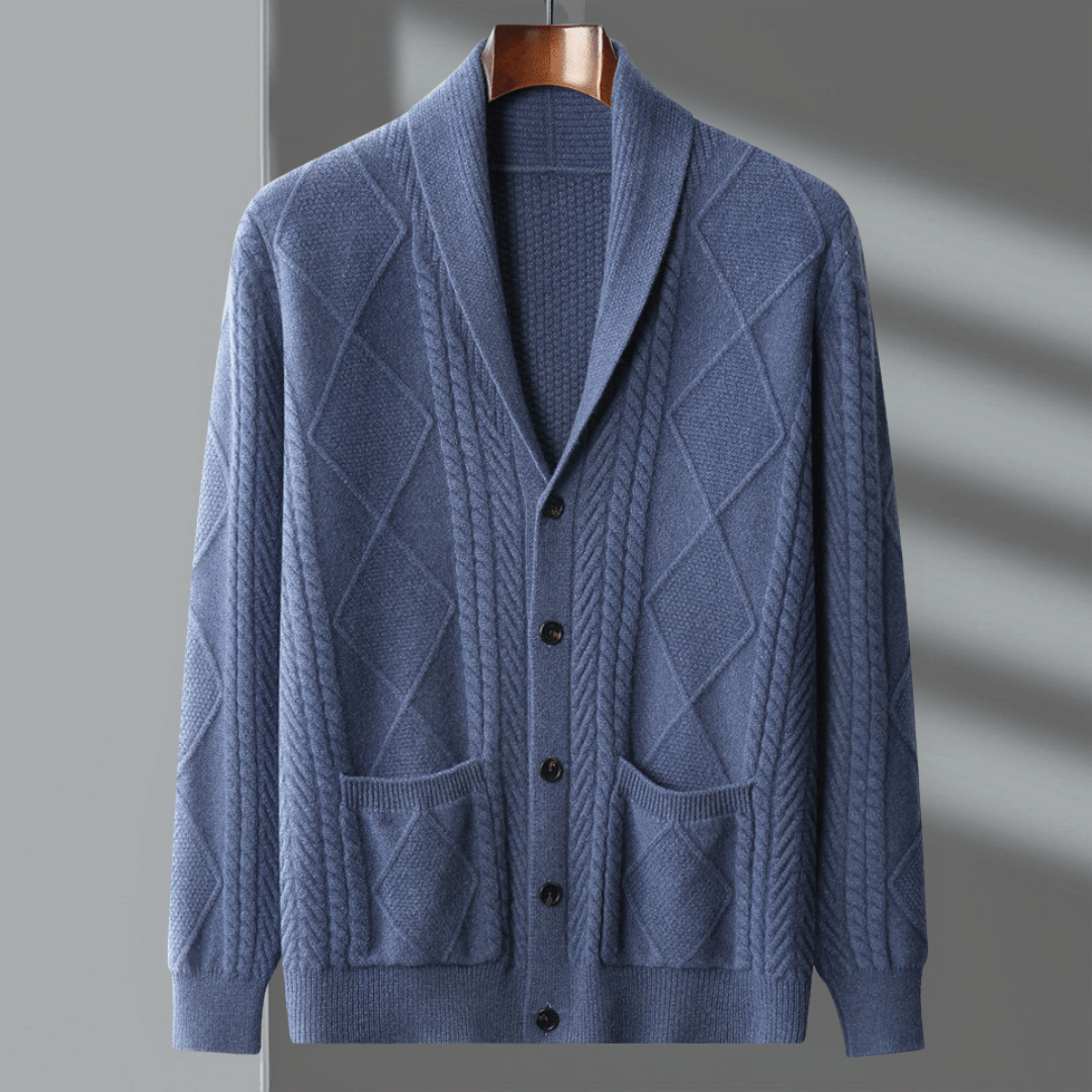 REGENCY - MERINO CARDIGAN - LORMIER - 