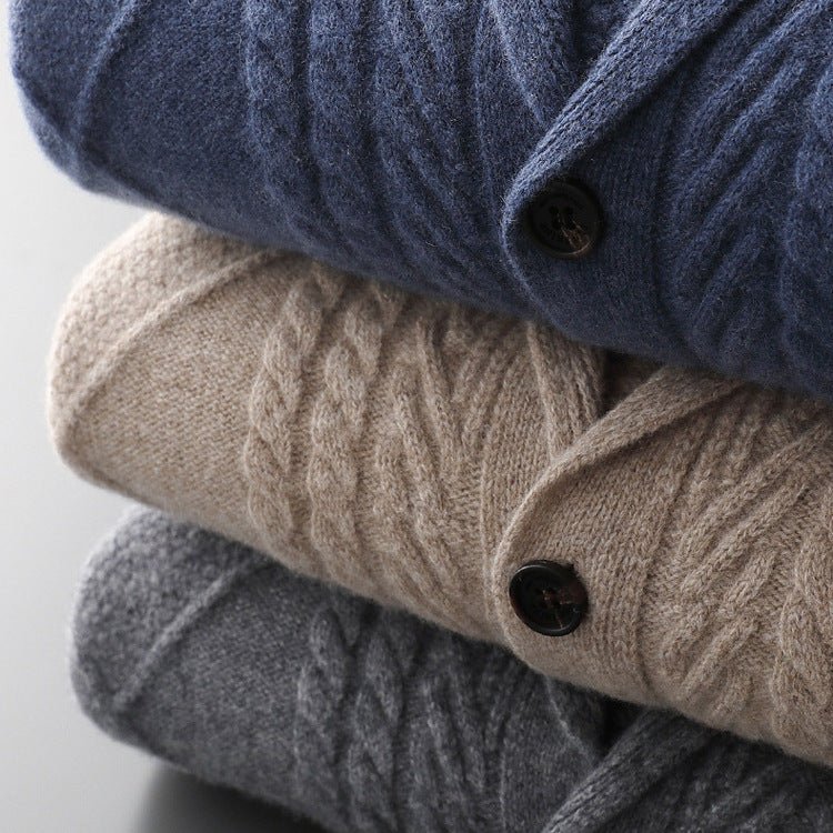 REGENCY - MERINO CARDIGAN - LORMIER - 