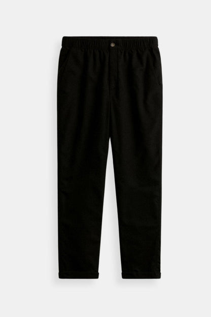 REGULAR FIT LINEN LOOSE PANTS - LORMIER - 
