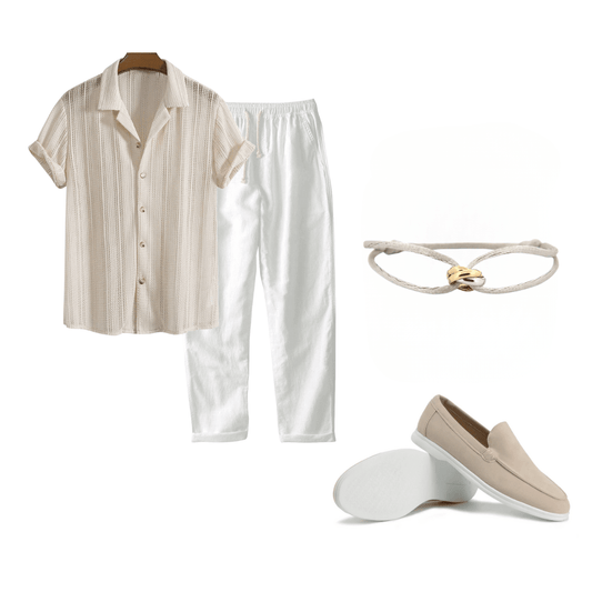 SANTORINI STONE 4 - PIECE SET - LORMIER - 