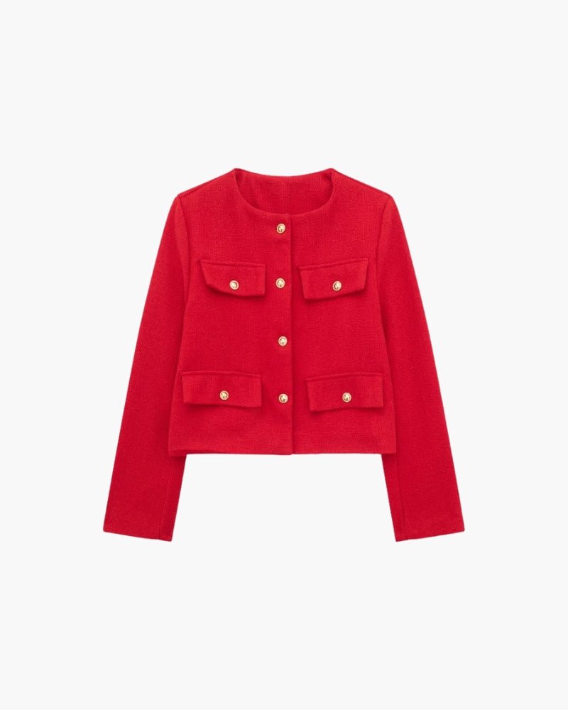 SAVILE CROP BLAZER - LORMIER - 