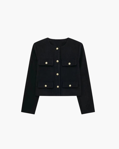 SAVILE CROP BLAZER - LORMIER - 
