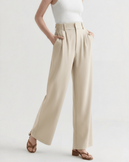 SERENA WIDE - LEG TROUSERS - LORMIER - 