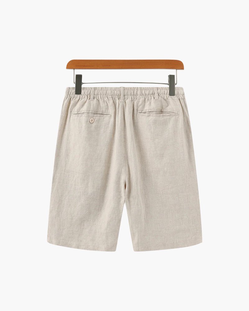 SEYCHELLES - PREMIUM LINEN SHORTS - LORMIER - 