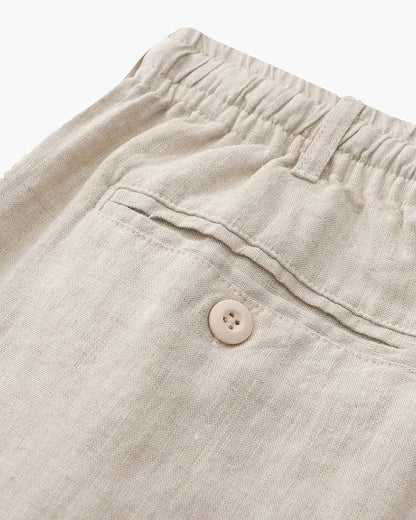 SEYCHELLES - PREMIUM LINEN SHORTS - LORMIER - 