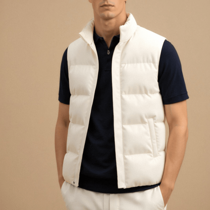 SLEEVELESS GILET VEST - LORMIER - 