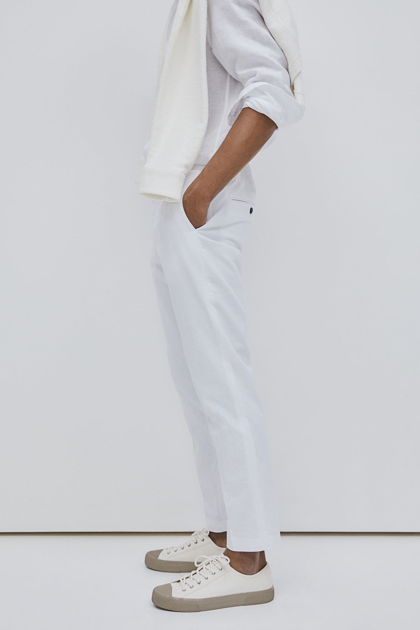 SLIM SPACIAL CLASSY CHINO PANTS - LORMIER - 