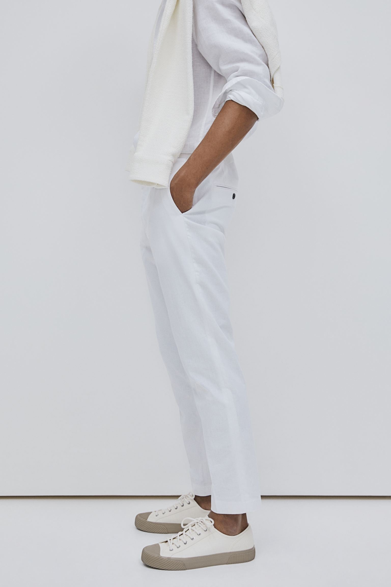 SLIM SPACIAL CLASSY CHINO PANTS - LORMIER - 