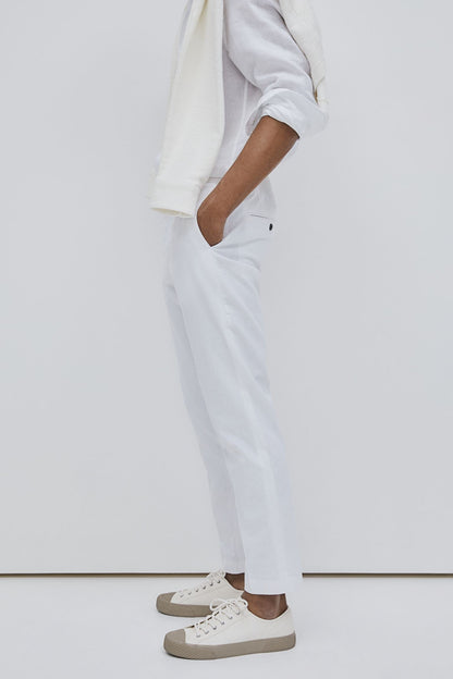 SLIM SPACIAL CLASSY CHINO PANTS - LORMIER - 