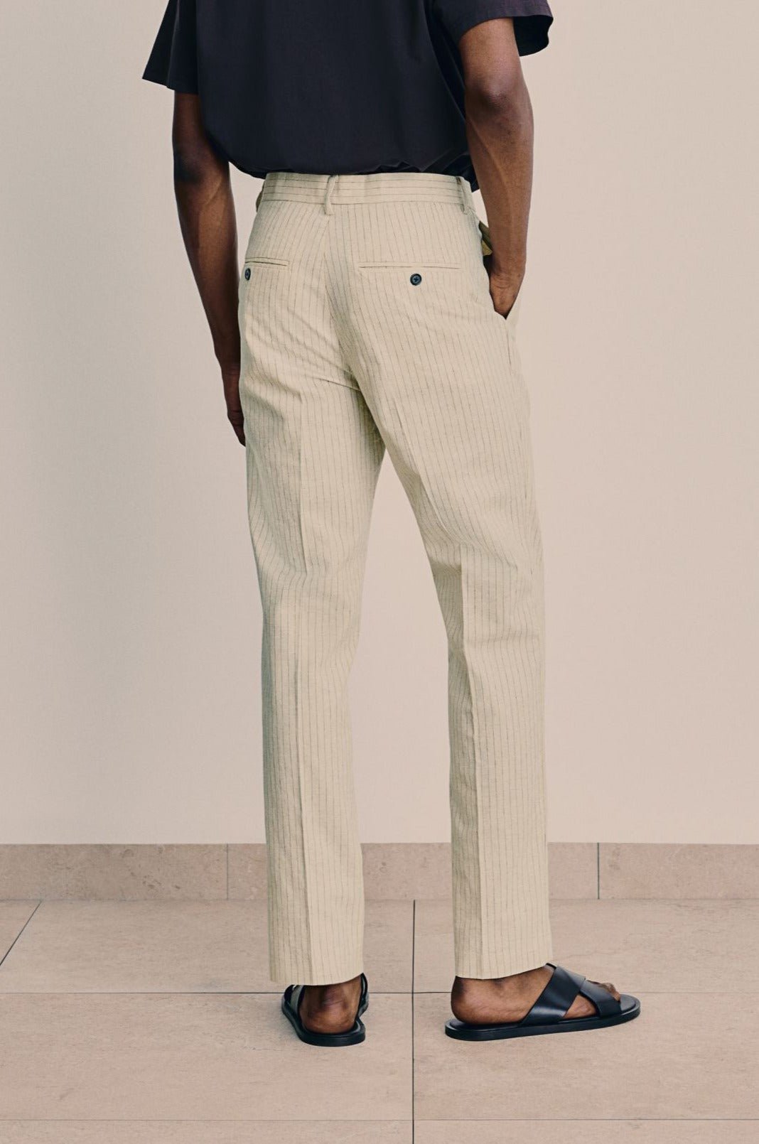 SLIM SPACIAL CLASSY CHINO PANTS - LORMIER - 