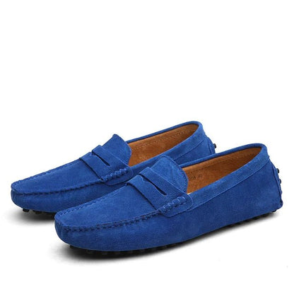 SUEDE MARINA LOAFERS - LORMIER - 
