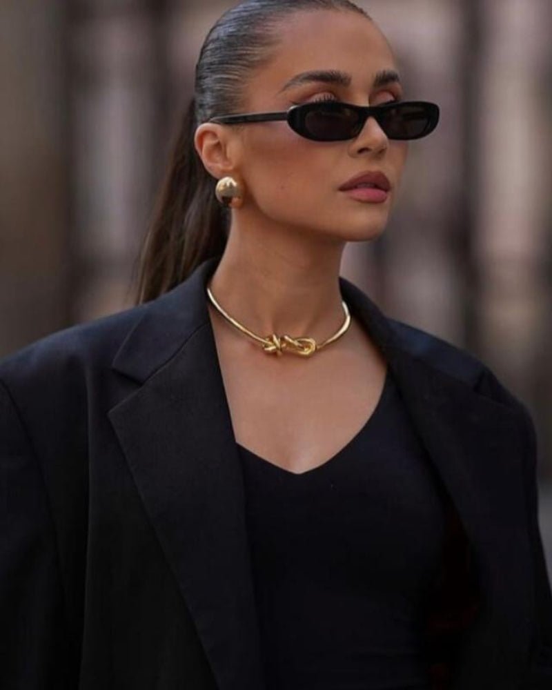 SYLVIE OVAL SUNGLASSES - LORMIER - 