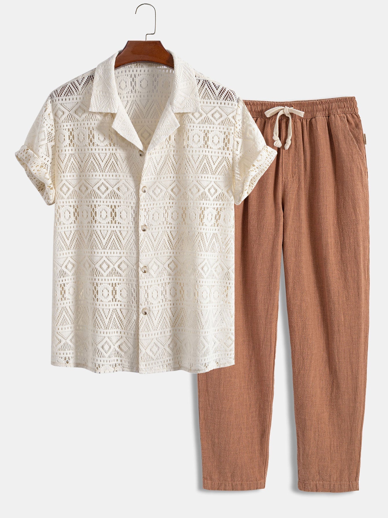 TANGIER - SHORT - SLEEVED SET - LORMIER - 