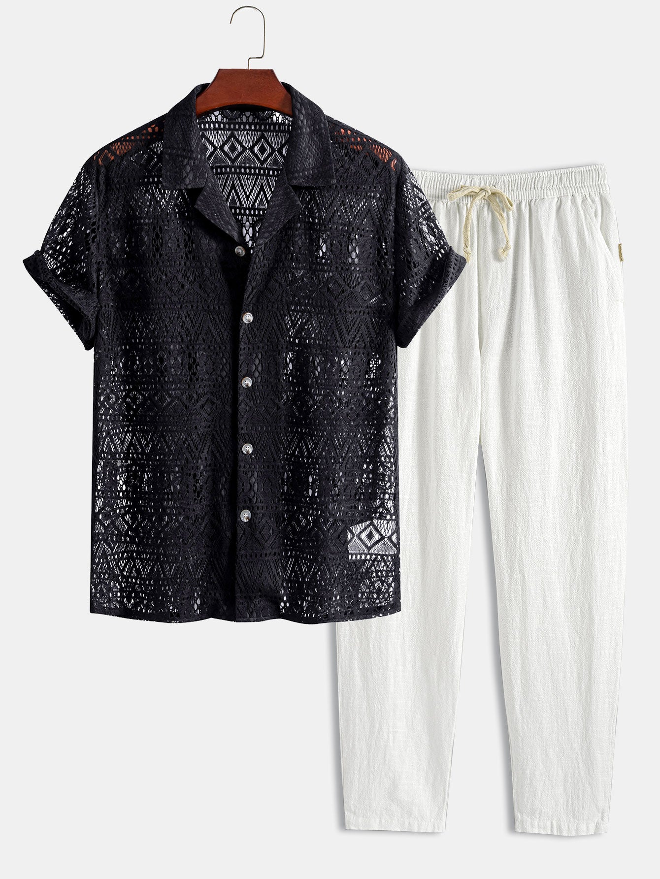 TANGIER - SHORT - SLEEVED SET - LORMIER - 