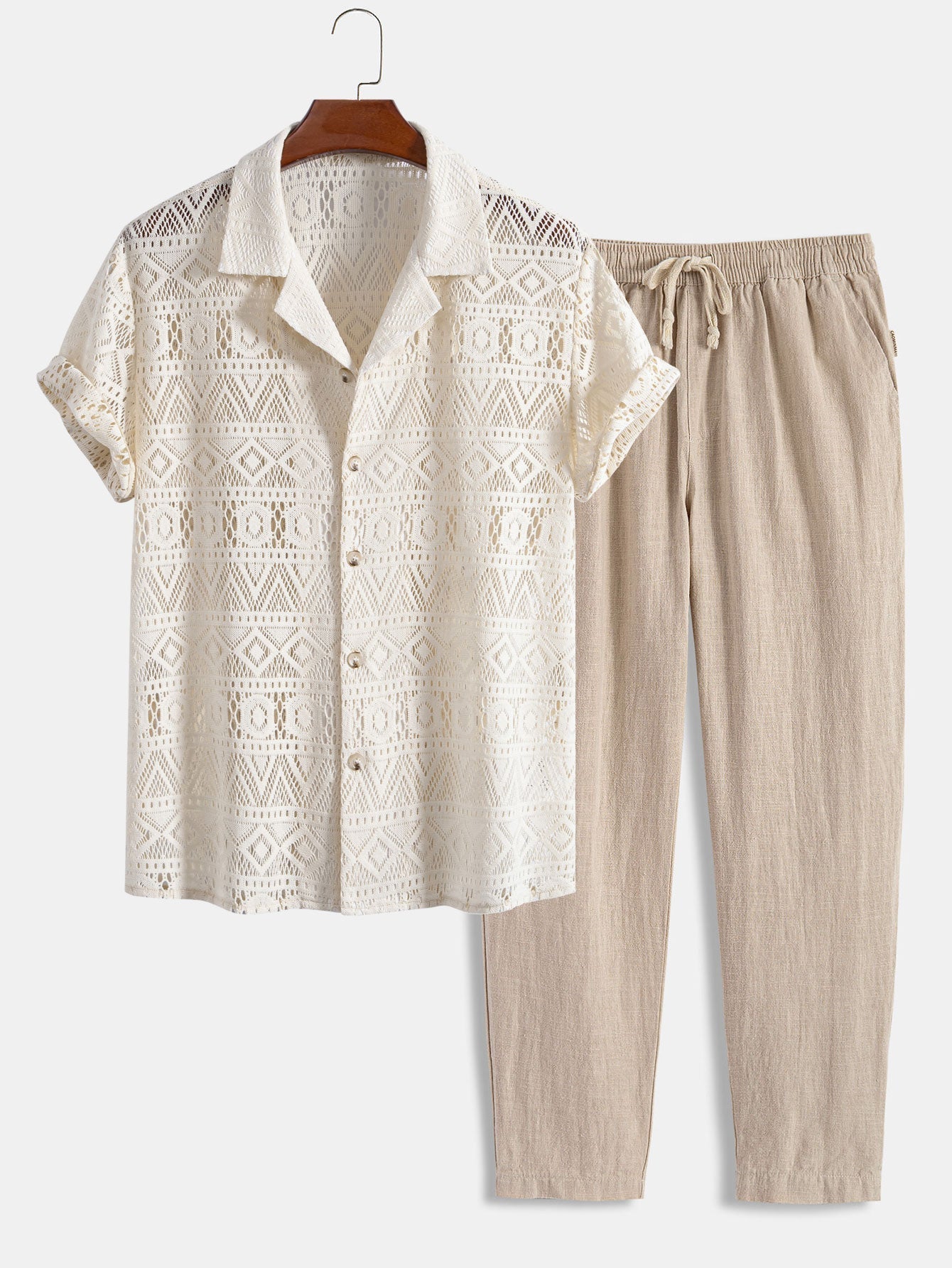 TANGIER - SHORT - SLEEVED SET - LORMIER - 