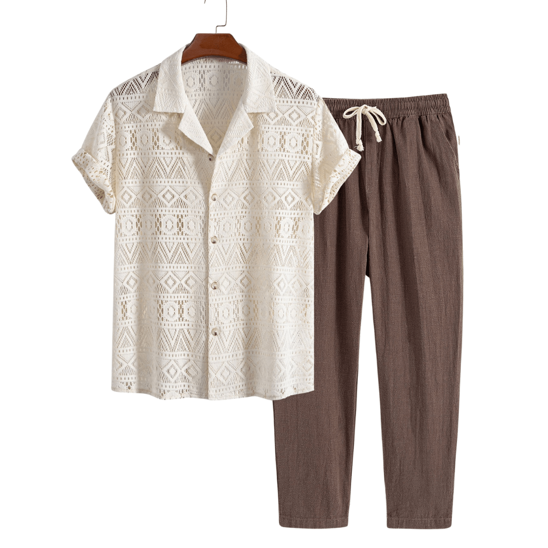 TANGIER - SHORT - SLEEVED SET - LORMIER - 