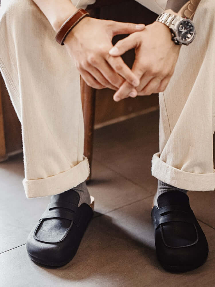 THE BLACK RIVIERA MULE - LORMIER - 