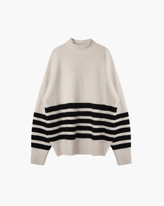 THE COASTAL STRIPE SWEATER - LORMIER - 