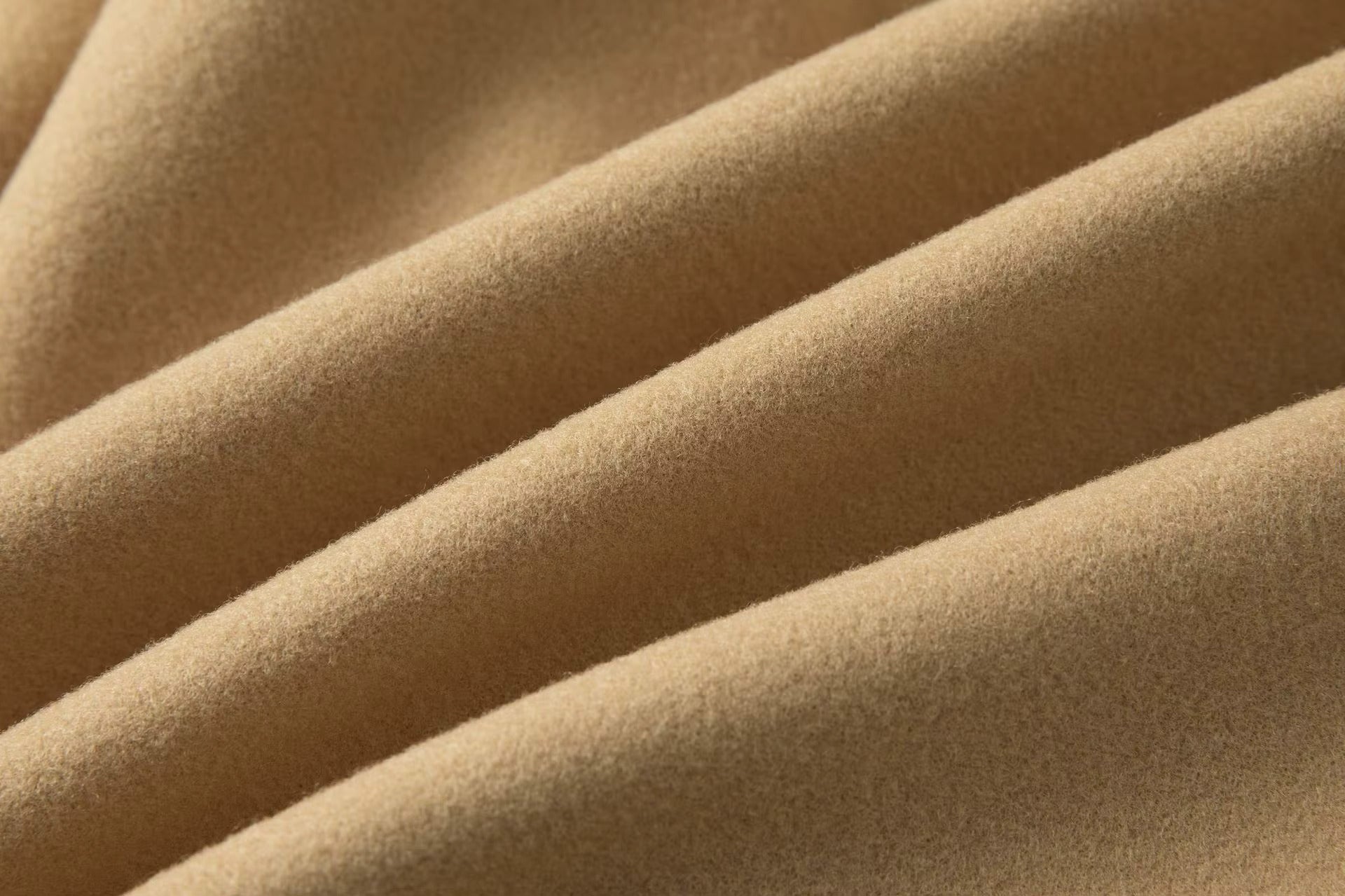 Close-up of brown fabric with visible texture