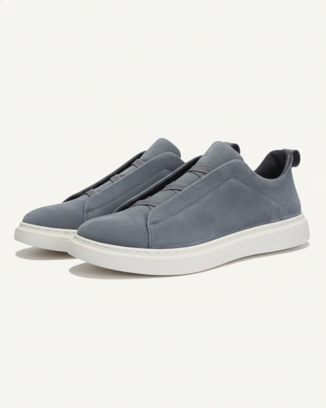 THE LUSSO SLIP - ON - SUEDE LEATHER SNEAKER - LORMIER - 
