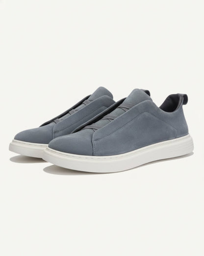 THE LUSSO SLIP - ON - SUEDE LEATHER SNEAKER - LORMIER - 