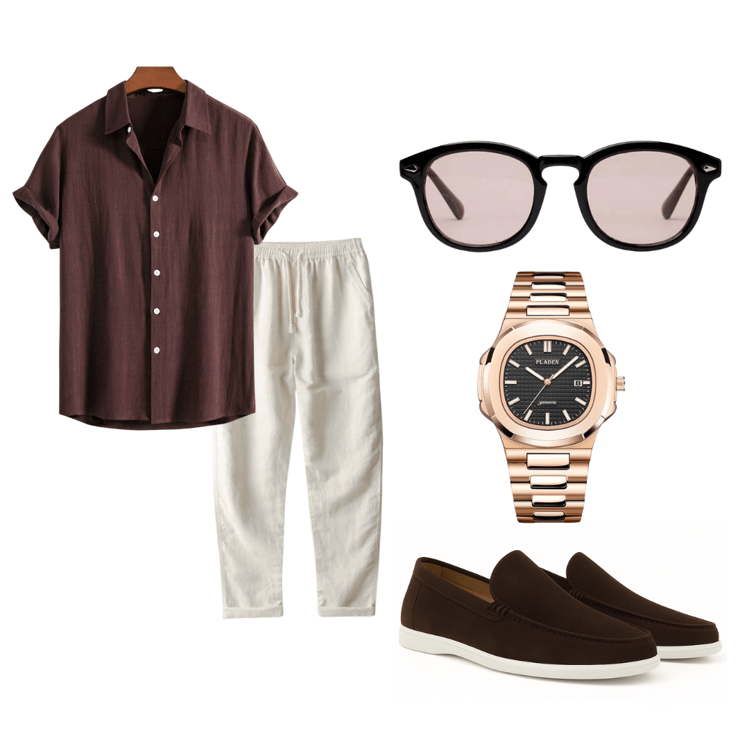 THE MOCHA MOOD OUTFIT - LORMIER - 