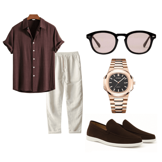 THE MOCHA MOOD OUTFIT - LORMIER - 