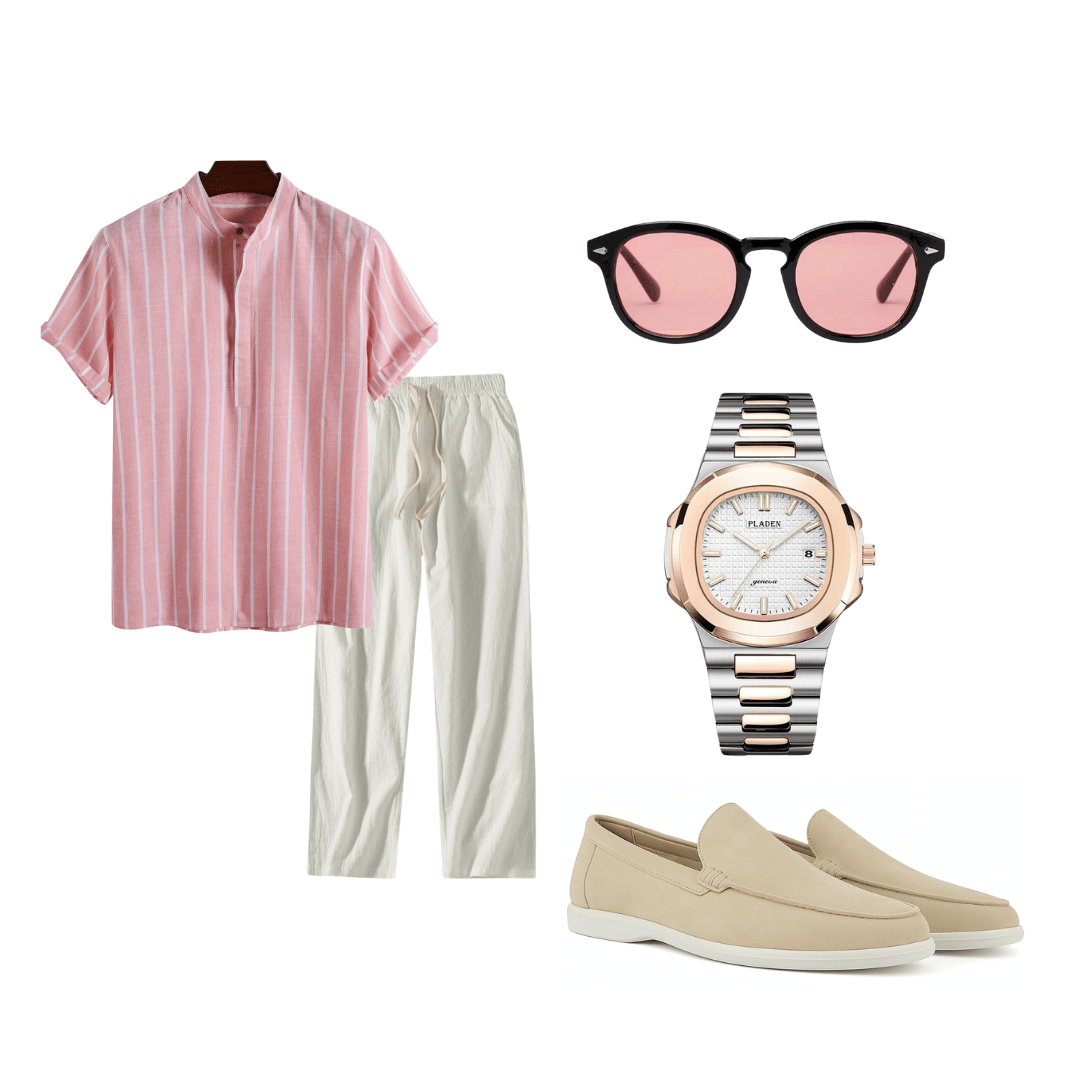 THE ROSÉ MOOD OUTFIT - LORMIER - 