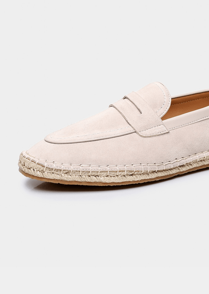 THE SEASIDE SUEDE ESPADRILLE - LORMIER - 