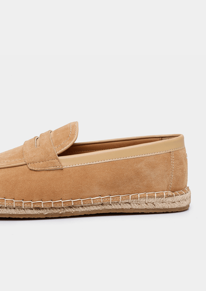 THE SEASIDE SUEDE ESPADRILLE - LORMIER - 