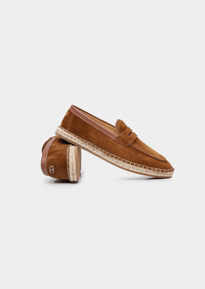 THE SEASIDE SUEDE ESPADRILLE - LORMIER - 
