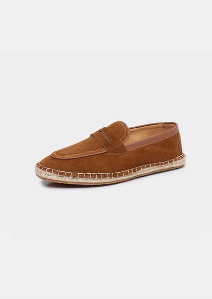 THE SEASIDE SUEDE ESPADRILLE - LORMIER - 