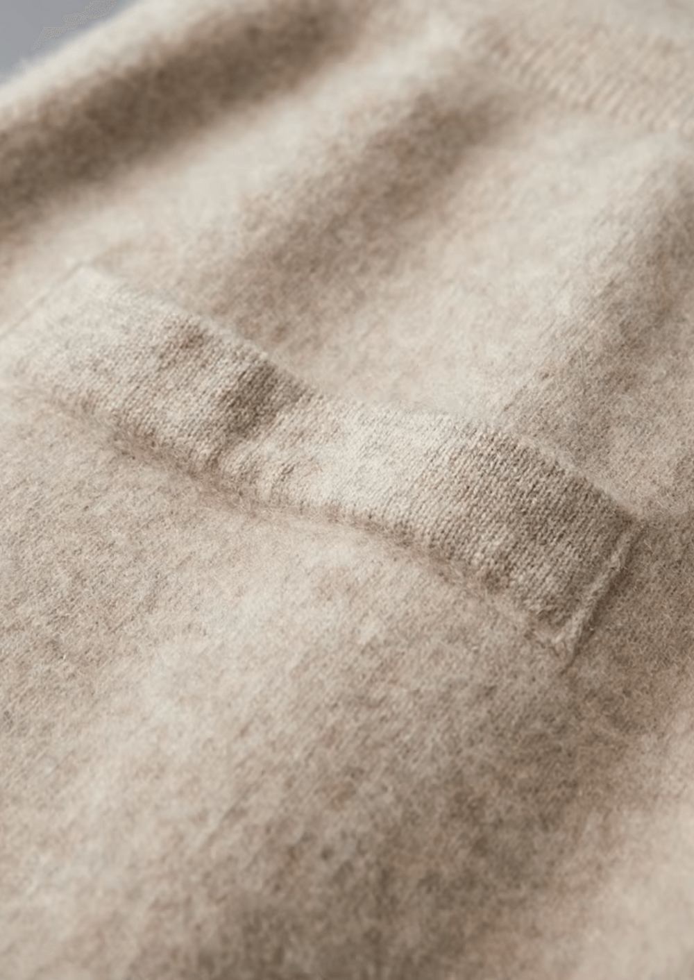 THE TAPERED KNIT WOOL PANT